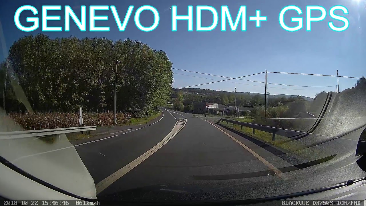 Detector de radar Genevo hdm gps