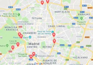 Mapa de radares de Madrid. Radares que más multan