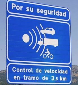 Radar de tramo. Radares en cascada