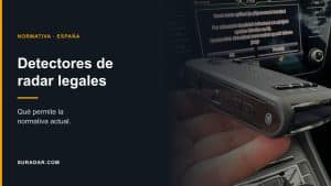 Detectores de radar legales