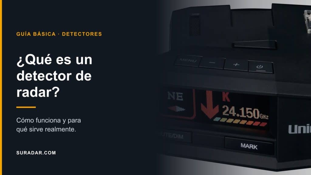 Qué es un detector de radar y cómo funciona