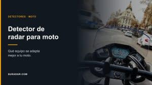 Detector de radar para moto
