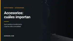 Accesorios de detectores de radar: soportes, cables, conos y mandos