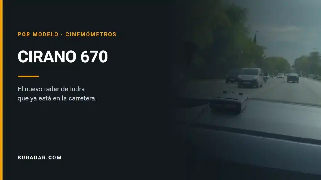 CIRANO 670, el nuevo radar de Indra en las carreteras españolas