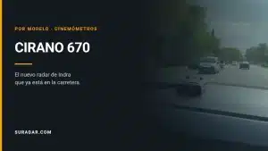CIRANO 670, el nuevo radar de Indra en las carreteras españolas